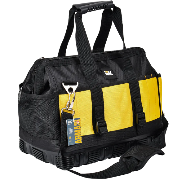 

Сумка IEK A2L5-BG11-01-K02 монтажника с резиновым дном BG-01 IEK ARMA2L 5, A2L5-BG11-01-K02