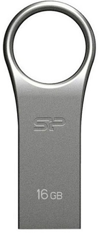 

Накопитель USB 2.0 16GB Silicon Power Firma F80 SP016GBUF2F80V1S серебристый, Firma F80