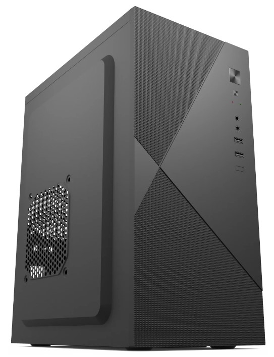 

Корпус mATX Foxline FZ-019-SX450 БП 450W, 2*USB 2.0, FZ-019-SX450