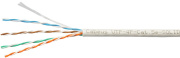 фото Кабель витая пара U/UTP 5e кат. 4 пары  Cabeus UTP-4P-Cat.5e-SOLID-LSLTx-GY-100