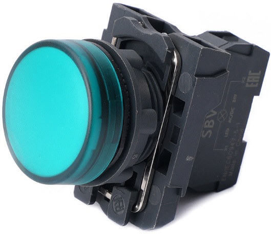 

Лампа сигнальная Systeme Electric SB5AVM3 SB5 в сборе модульная 22 мм зеленая 230-240В АС, SB5AVM3