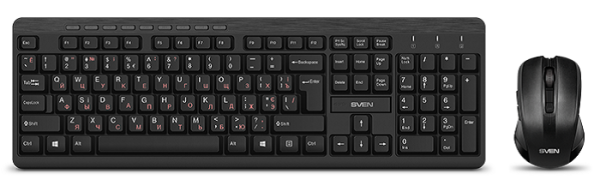 фото Клавиатура и мышь wireless Sven KB-C3400W в Екатеринбурге