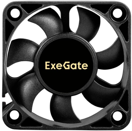 

Вентилятор для корпуса Exegate 12В DC EX05010H2P EX299852RUS 50mm, 5000rpm, 27dBa, 12В DC EX05010H2P