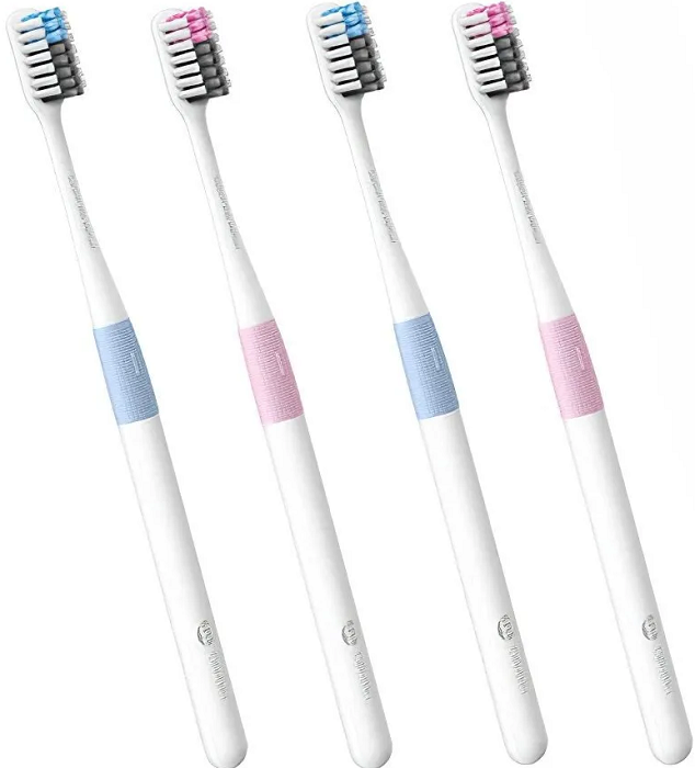 

Набор Xiaomi DR.BEI Bass Toothbrush Classic 6970763910141 зубных щеток, 4 шт, 2 цвета, DR.BEI Bass Toothbrush Classic
