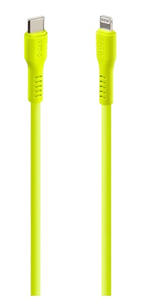 

Кабель TTEC 2DK60NS USB-C - Lightning Charge&Date Cable. Длина: 120 см. Цвет: неоновый желтый, 2DK60NS