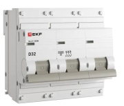 Изображение товара Автоматический выключатель EKF mcb47100m-3-32D-pro