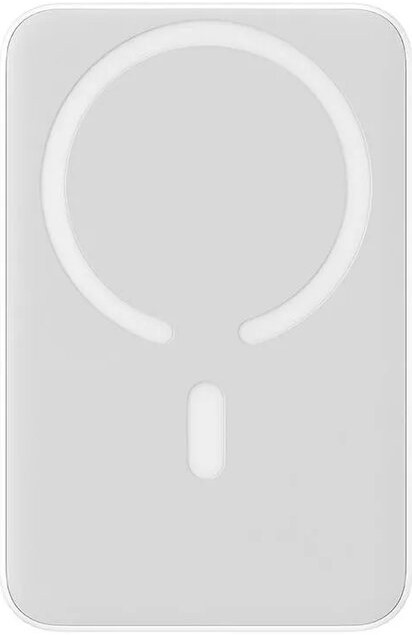 

Аккумулятор внешний портативный Baseus Magnetic Mini PPCX070002 10000mAh 20W с кабелем Type-C to Type-C 30cm; White, Magnetic Mini