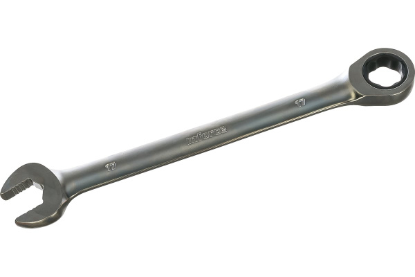 Изображение товара Ключ трещоточный комбинированный Inforce 06-05-83 17 мм длина 248 мм