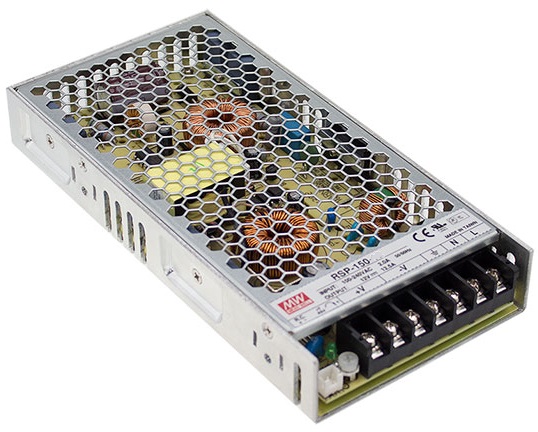 

Преобразователь AC-DC сетевой Mean Well RSP-150-27 P вых: 151 Вт; Выход: 27 В; U1: 25.7...29.7 В; I1: до 5.6 А; Стабилизация: напряжение; Вход: 110/22, RSP-150-27