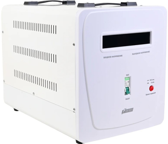 Изображение товара Стабилизатор напряжения Powerman AVS 10000 E для защиты техники