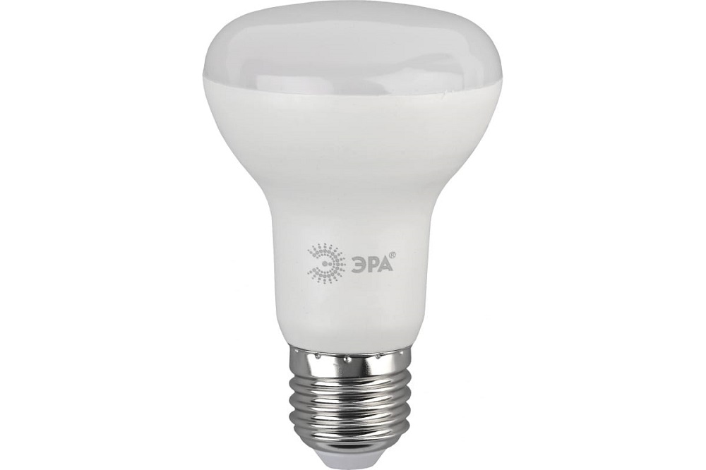 

Лампа светодиодная ЭРА Б0020557 LED R63-8W-827-E27 (диод, рефлектор, 8Вт, тепл, E27), Б0020557