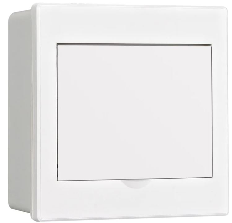 

Щит распределительный навесной DEKraft 31085DEK белая дверь 1 ряд 6 мод. IP41 ЩРН-П, 31085DEK