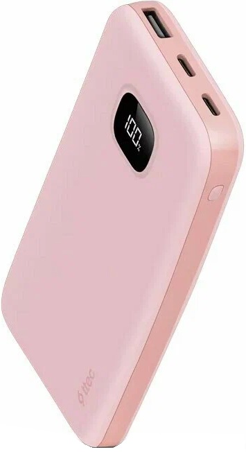 

Аккумулятор внешний TTEC ChargeUp LCD 2BB205TP 10000mAh, цвет: розовый, ChargeUp LCD