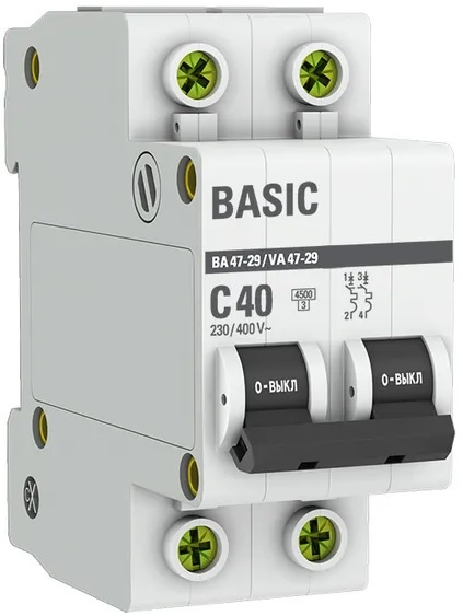 фото Автоматический выключатель  EKF mcb4729-2-40C в Уфе