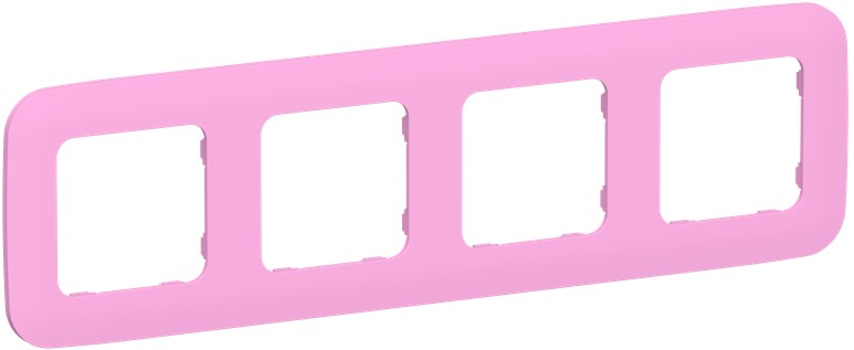 

Рамка четверная IEK FI-M42-31-20-K99 FLITE РУ-4-А-ФлПр пурпурный, FI-M42-31-20-K99