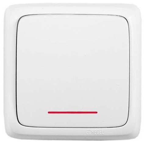 Изображение товара Переключатель одноклавишный HEGEL ВА10-164