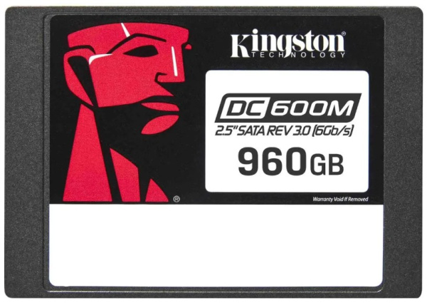 Изображение товара SSD Kingston DC600M 960 ГБ - быстрый и надежный внутренняя твердотельная память