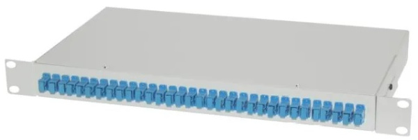 Изображение товара Кросс оптический стоечный Vimcom СКРУ-1U-32SC/U-SM-32AD+32PT/G-SP-GR