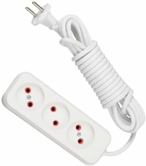 

Удлинитель Lezard 720-0303-303 Lila 3х3м без заземл. 10А IP20, 720-0303-303