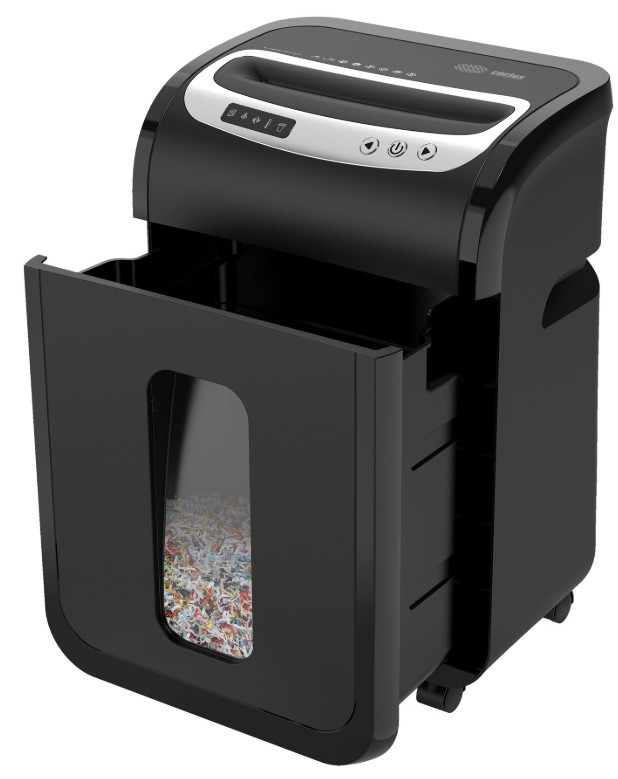 

Уничтожитель бумаг Cactus CS-SH-G6 (секр.P-5) фрагменты 16лист. 30лтр. скрепки скобы пл.карты CD черный/серебристый, CS-SH-G6