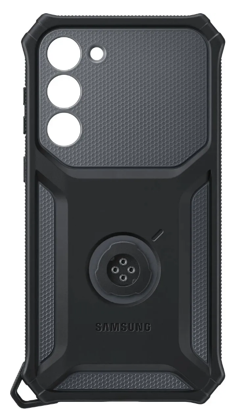 

Чехол Samsung EF-RS916CBEGRU (клип-кейс) для Samsung Galaxy S23+ Rugged Gadget Case титан, EF-RS916CBEGRU