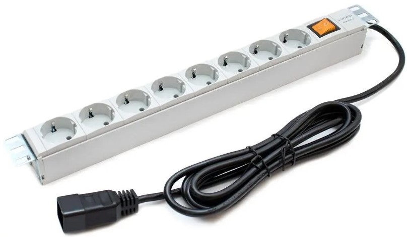 

Распределитель питания Штиль PDU-8XSCHUKO-С20, PDU-8XSCHUKO-С20