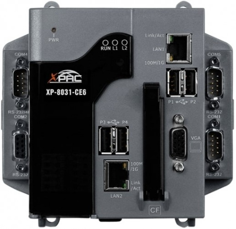 Изображение товара Промышленный контроллер ICP DAS XP-8031-CE6 на базе Windows CE 6.0