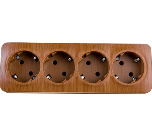 Изображение товара Розетка IEK ERH41-K24-16 серия GLORY для деревянных интерьеров