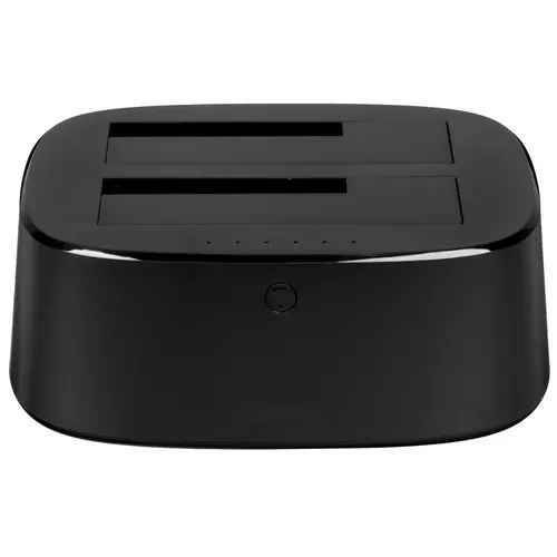 

Док-станция UGREEN CM198 50857_ для двух жестких дисков, USB 3.0 to SATA Dual-Bay Hard Drive Docking Station EU, черная, CM198