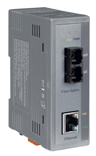 

Медиа-конвертер ICP DAS NS-200FC CR Industrial 10/100 Base-T to 100 Base-FX Media Converter; 1 multi mode, SC connector (RoHS), NS-200FC CR
