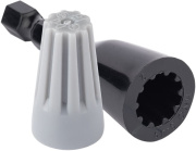 фото Зажим соединительный изолирующий  EKF plc-cc-3-b