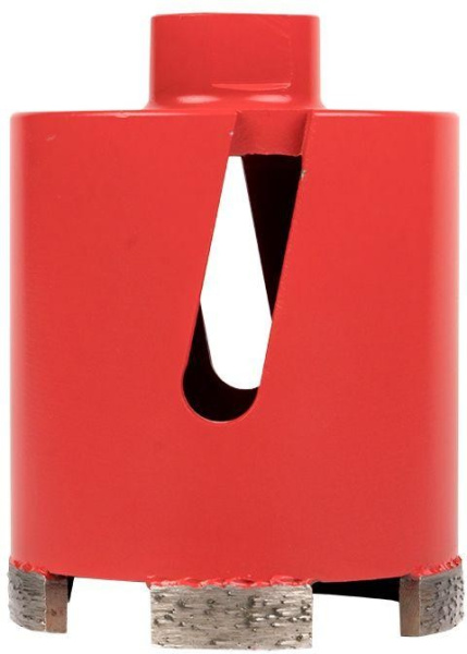 Изображение товара Алмазная коронка EKF dch-72-m16 для бетона и камня 72 мм SDS-plus