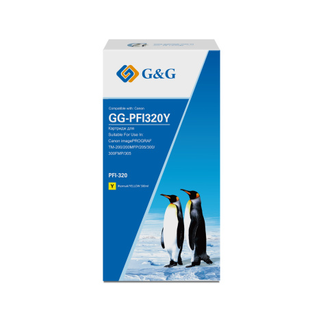 Изображение товара Тонер-картридж G&G GG-PFI320Y Желтый