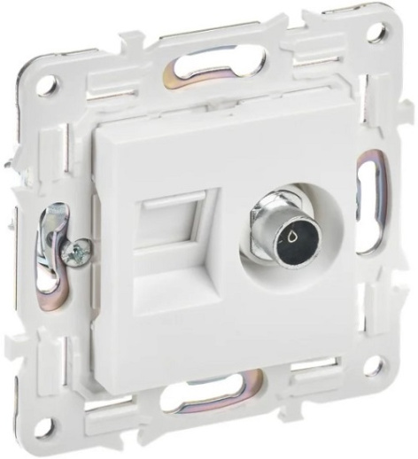 фото Розетка комбинированная IEK SK-AK20-2-K01 в Екатеринбурге