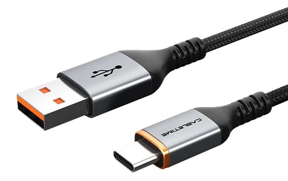 Изображение товара Кабель CABLETIME CT-AMCM5A-AG2 USB-C для зарядки и передачи данных