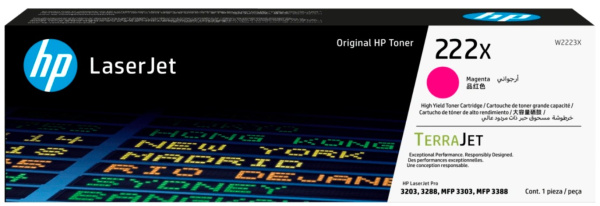 Изображение товара Тонер-картридж HP 222X для качественной печати