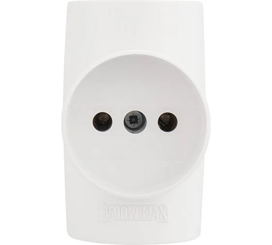 

Тройник Rexant 11-1077 электрический 10А б/з белый, 11-1077