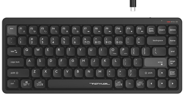 Изображение товара Клавиатура A4Tech Fstyler компактная проводная для работы и игр