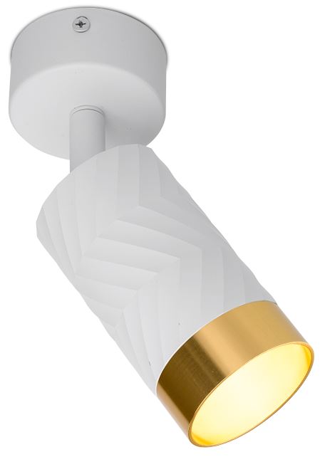 

Светильник WOLTA WSL-GU10/S09WG под лампу GU10 Белый/Золотой LINEA, WSL-GU10/S09WG