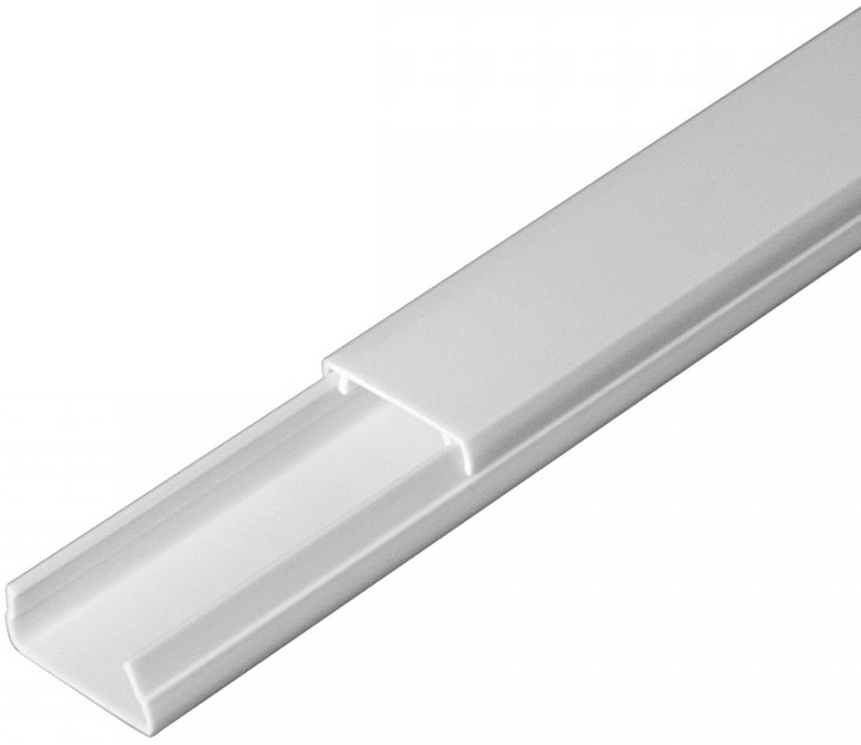 

Кабель-канал Промрукав PR03.0049 белый 2-й замок в п/э 20х10x2000 мм, PR03.0049