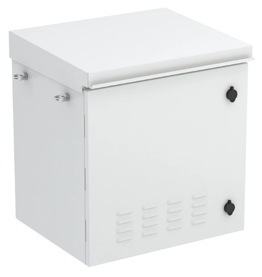 

Шкаф настенный 19", 12U ССД 130411-00891 климатический телекоммуникационный навесной ШКТ-НВ-2-12U-600-600 с крышей, 130411-00891