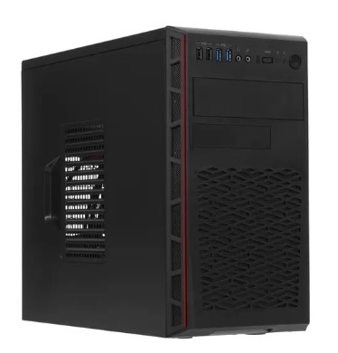 

Корпус mATX InWin EMR065BL 6193033 черный, без БП, 2xUSB2.0, 2xUSB3.0, audio, EMR065BL