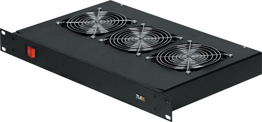 

Вентиляторный блок TLK TLK-VP3-BK 19", 1U, 3 вентилятора, Г260мм, без шнура питания, черная, TLK-VP3-BK
