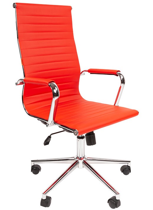 

Кресло офисное Chairman 755 7107981 экопремиум красный, 755