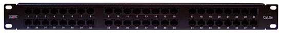 

Патчпанель MDX MDX-PPR-UTP5е-48-1U 1U 48 портов RJ45 UTP категория 5е, MDX-PPR-UTP5е-48-1U