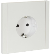 фото Розетка с заземлением IEK FP-R14-16-1-K01