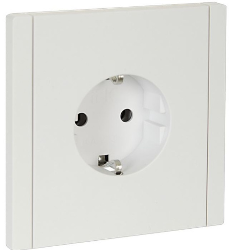 фото Розетка с заземлением  IEK FP-R14-16-1-K01 в Уфе