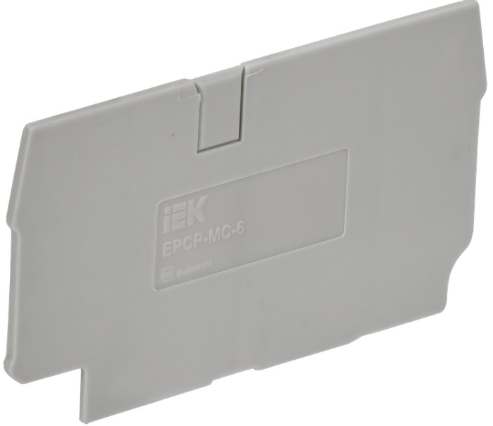 

Заглушка IEK AF-CT20-00-K03-010-ZGL для клемм серий CP 10мм2/CX 6мм серая ARMAFIX, AF-CT20-00-K03-010-ZGL