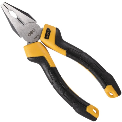 Изображение товара Плоскогубцы Deli DL2006Z с изоляцией 160 мм надежный инструмент