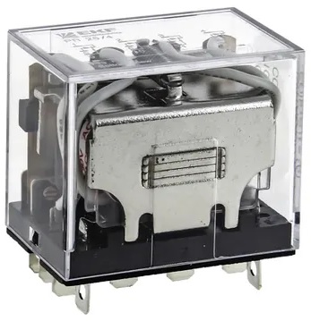 

Реле промежуточное EKF rp-25-4-24 РП 25/4 10А 24В АС, rp-25-4-24